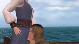 Ahoy! Watch this 3D Cartoon Shemale Babe Get Ravaged on a Pirate Ship!